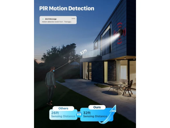 Wireless Outdoor Solar Security Camera — Security Camera, Explus-C