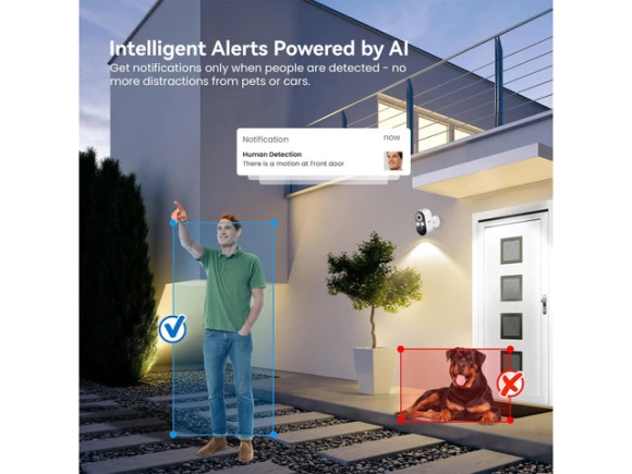 Wireless Security Camera, 2-Pack — Security Camera, Explus-C