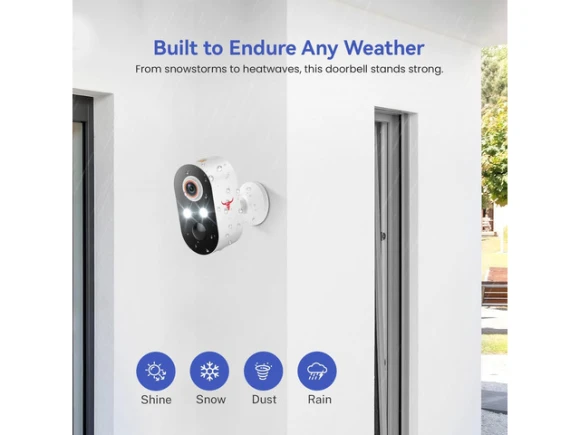 Wireless Security Camera, 2-Pack — Security Camera, Explus-C