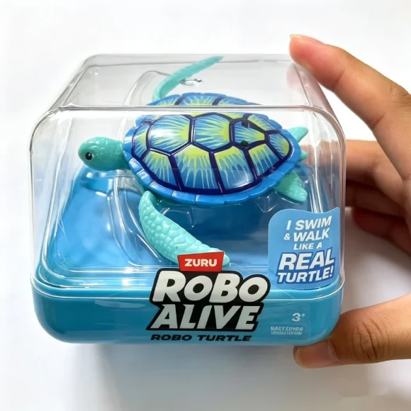 Water-Activated Robotic Turtle Toy — Robot Pet, ZURU