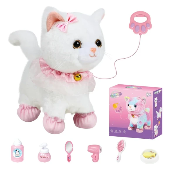 Interactive Walking Toy Cat — Robot Pet