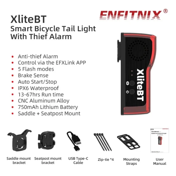 Bicycle Rear Light — Smart Bike Light