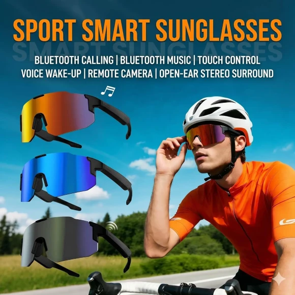 Bluetooth Audio Smart Sports Sunglasses — Smart Glasses