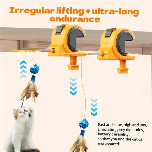Interactive Cat Toy — Automatic Cat Toy