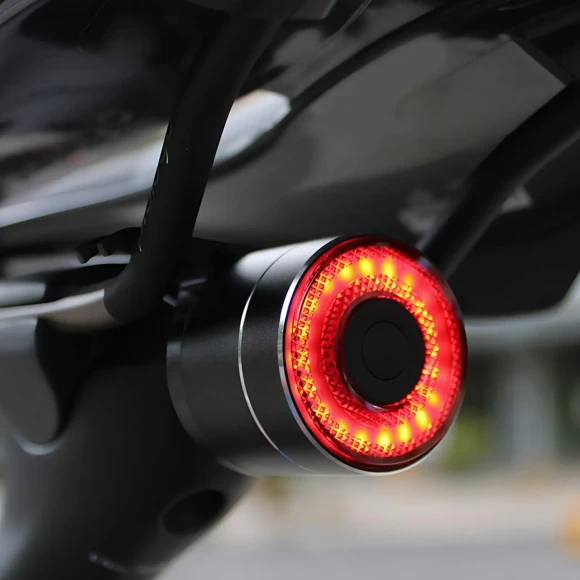 Bicycle Rear Brake Light — Smart Bike Light