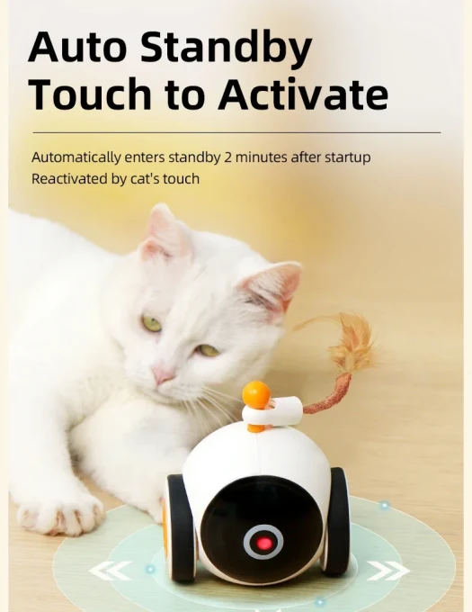 Interactive Cat Toy — Automatic Cat Toy