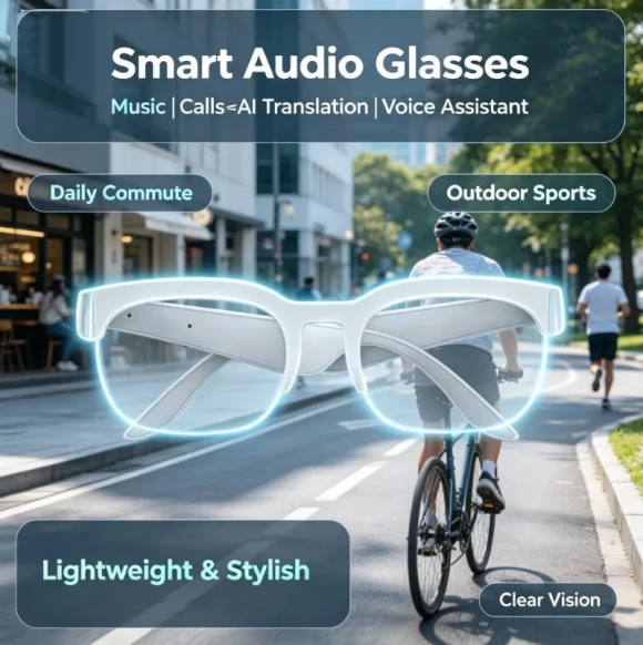 Smart Glasses — Wireless Earbuds