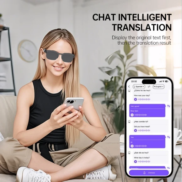 Smart Glasses — Wireless Earbuds