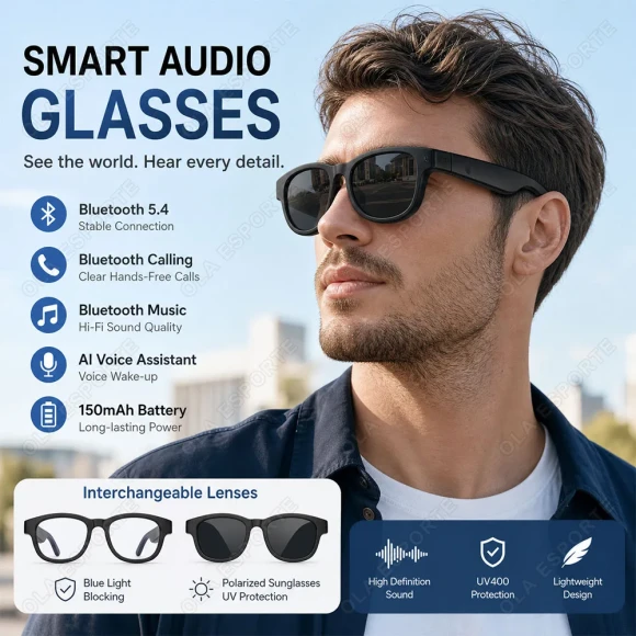 Bluetooth Glasses — Smart Glasses