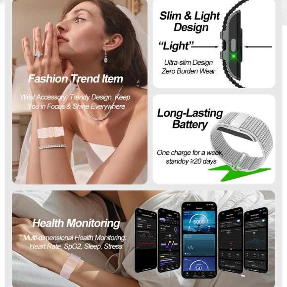 Smart Wristband — Fitness Tracker