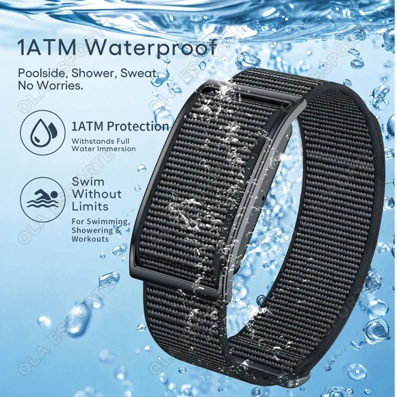 Screenless Smart Wristband — Fitness Tracker