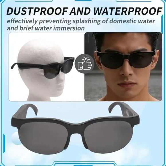 Bluetooth Smart Audio Glasses — Wireless Earbuds