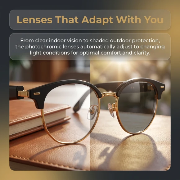 Photochromic Smart Audio Glasses — Smart Glasses