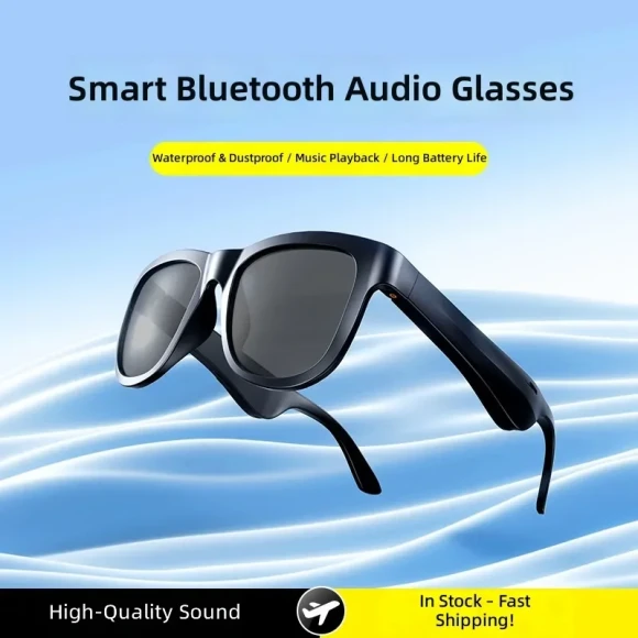 Wireless smart Bluetooth glasses with open-ear headphones — Smart Glasses