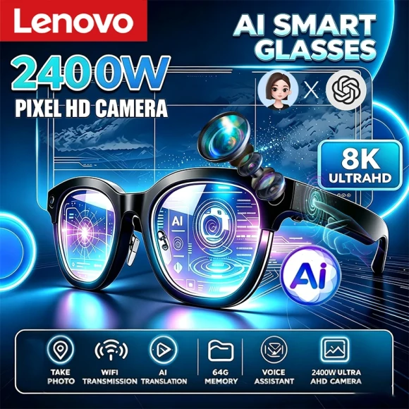 AI smart glasses — Smart Glasses, Lenovo