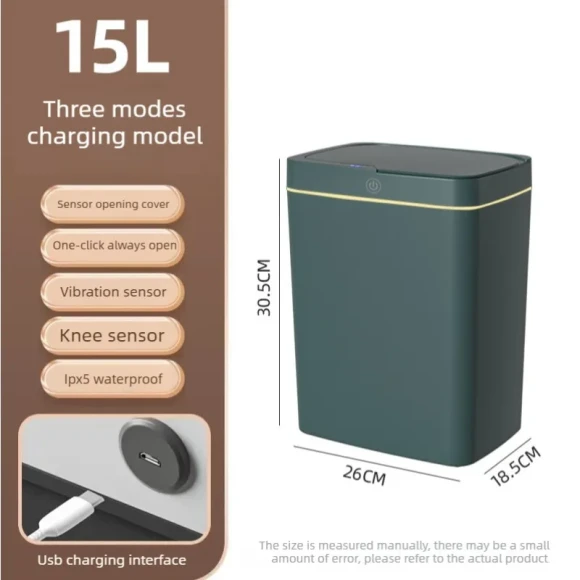 Automatic Sensing Trash Can — Smart Trash Can