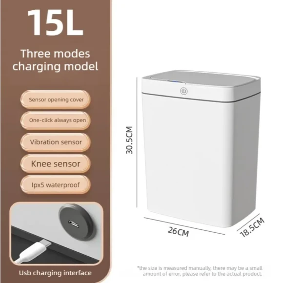 Automatic Sensing Trash Can — Smart Trash Can