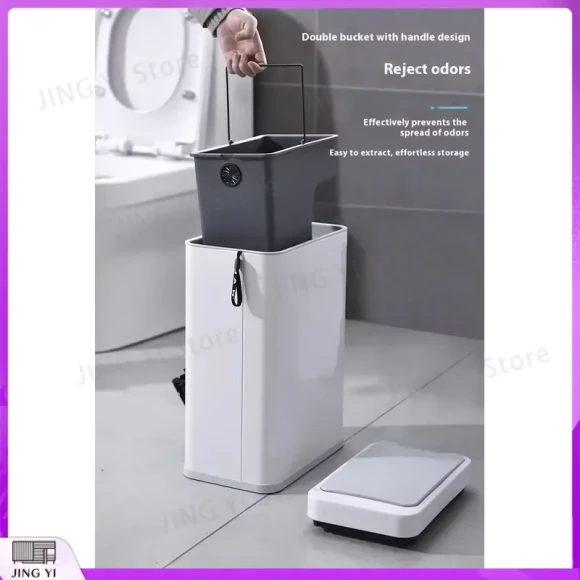 Automatic Sensor Induction Waste Bin — Smart Trash Can