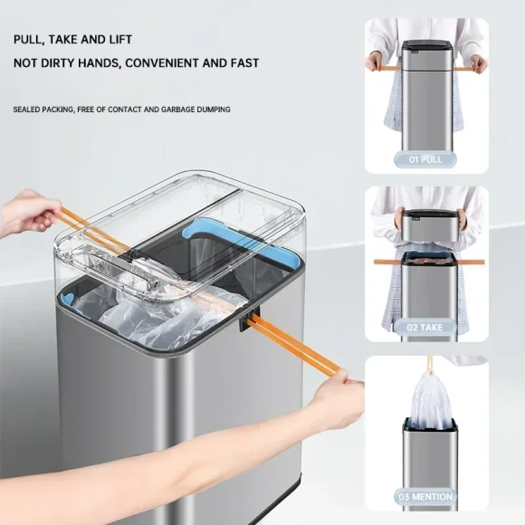 Automatic Sensor Trash Can — Smart Trash Can