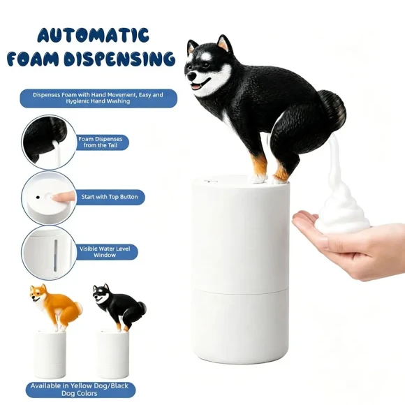 Blue Foam Soap Dispenser — Automatic Soap Dispenser