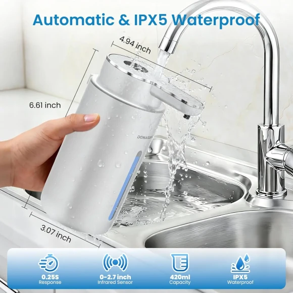 Touchless Automatic Smart-Sense Soap Dispenser — Automatic Soap Dispenser