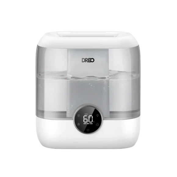 6L Top Fill Humidifier for Large Room, 60H Runtime, Ultra-Quiet Cool Mist — Humidifier, Dreo