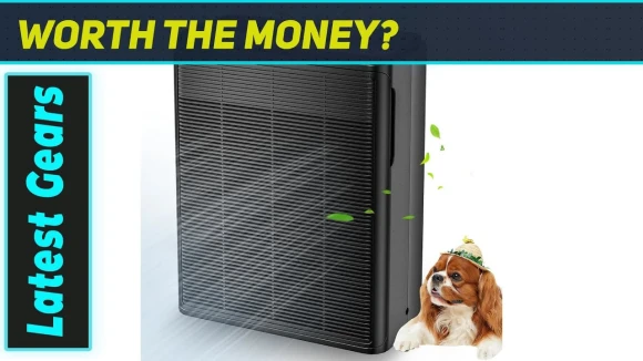 Large Room Air Purifier with H13 HEPA Filter for Pets, Smoke, and Odor — Air Purifier, AIUZLK