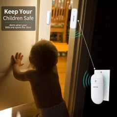 Wireless Door Chime with 500ft Range, 52 Chime Options