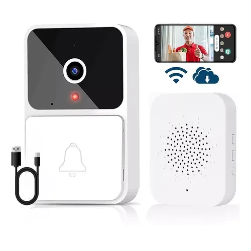 Lighted Wireless Doorbell — Video Doorbell, AIDA