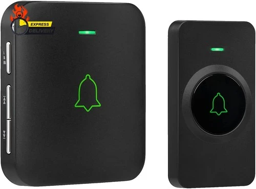 Wireless Doorbell with 52 Melodies, 1000ft Range, Waterproof, AVANTEK