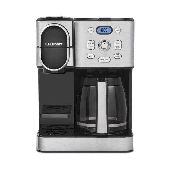 12-Cup Glass Carafe Coffee Maker with Single Server Brewer, Cuisinart