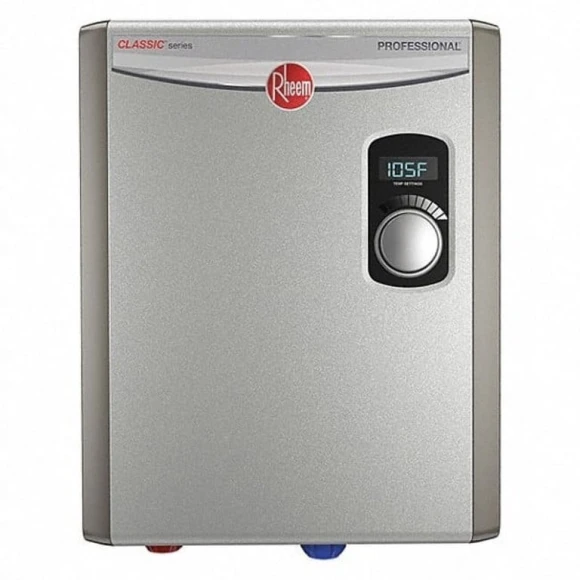 18kW 240V Tankless Electric Water Heater, Rheem