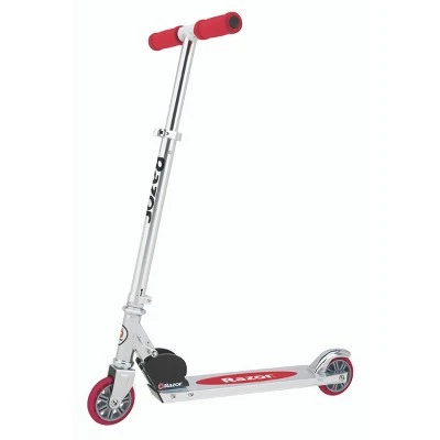 Kick Scooter for Kids with Wheelie Bar - Lightweight, Foldable, Adjustable Handlebars, Razor