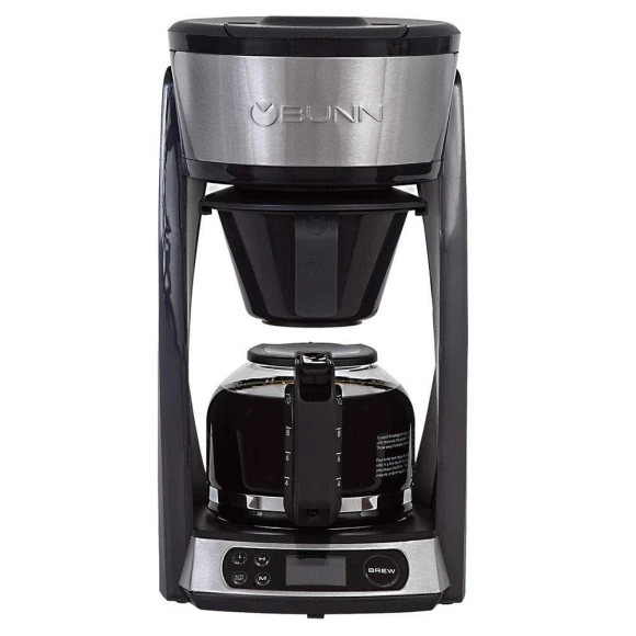 Programmable Coffee Maker, 10 cup, Stainless Steel — Coffee Maker, BUNN