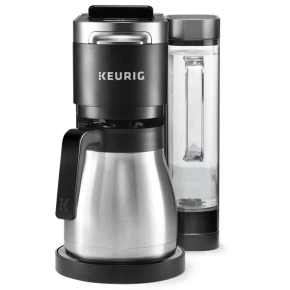 Single Serve & Carafe Coffee Maker with Programmable Auto Brew — Coffee Maker, Keurig