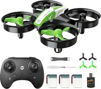 Mini Drone for Kids and Beginners with Auto Hover, 3D Flips, 3 Batteries — Drone, Holy Stone