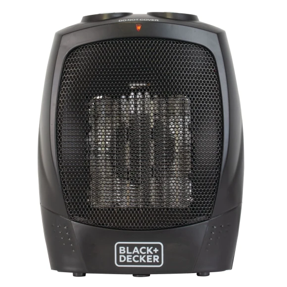 Portable Space Heater with Carry Handle, 1500W, BLACK+DECKER
