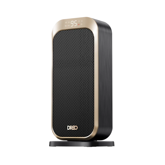 Quiet Space Heater for Indoor Use, 1500W Electric Heater with Remote, PTC Ceramic Heater with Thermostat, Dreo