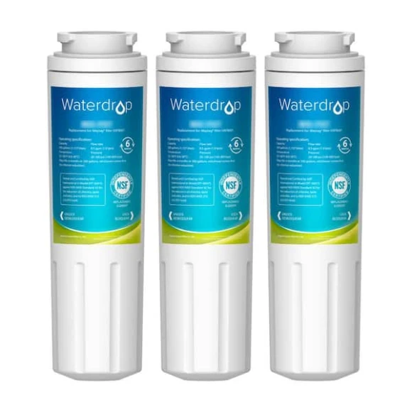 Refrigerator Water Filter Replacement for Whirlpool, Maytag, Amana, EveryDrop Filter 4, Waterdrop