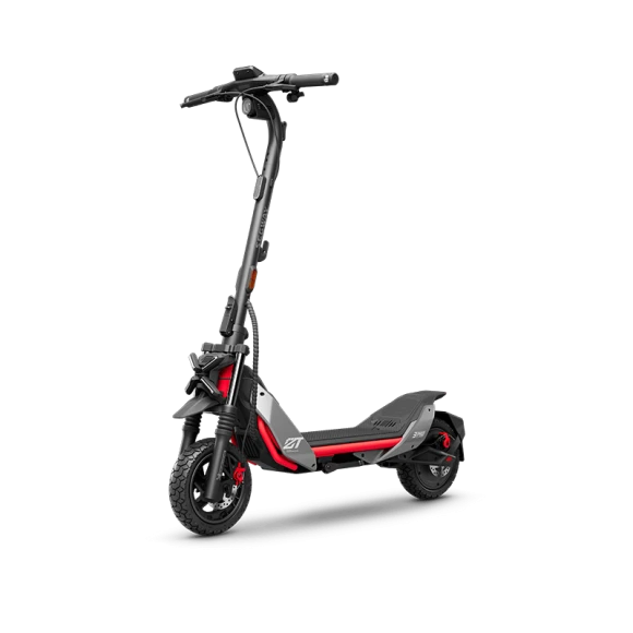 Electric Scooter for Adults with Dual Suspension and Flash Charge — Electric Scooter, Segway
