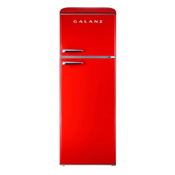 Dual Door Refrigerator with Top Mount Freezer, Galanz