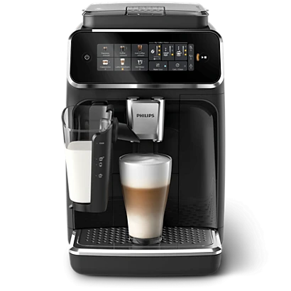 Fully Automatic Espresso Machine - 6 Hot & Iced Drinks, LatteGo Milk System, Philips