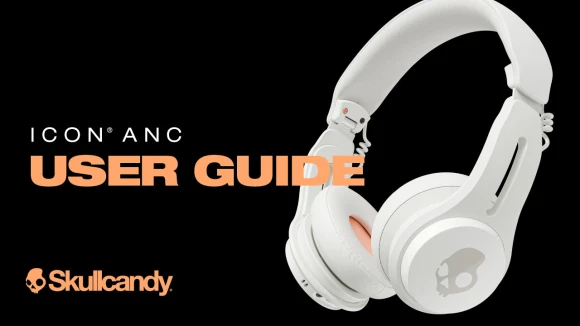 Wireless On-Ear Bluetooth Headphones with Active Noise Cancelling — Wireless Earbuds, Skullcandy