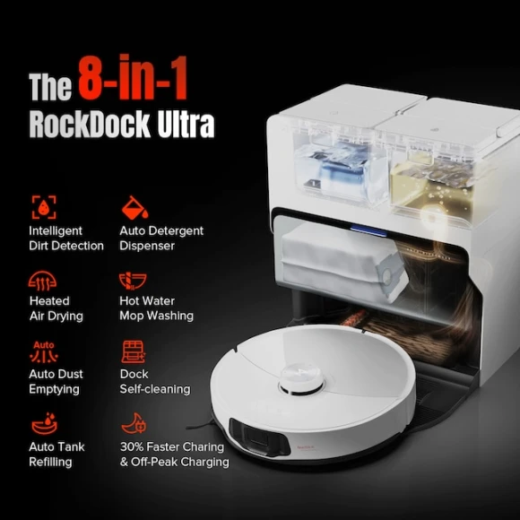 Robot Vacuum & Sonic Mop — Robot Vacuum, Roborock
