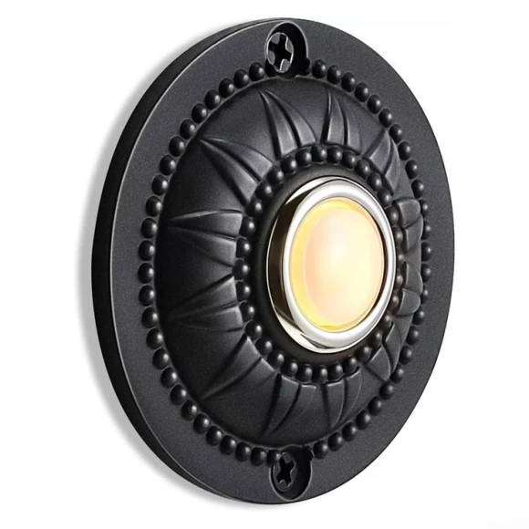 Round Metal Doorbell Push Button, Dreyoo