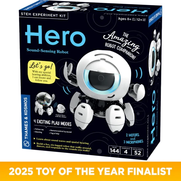Sound-Sensing Robot STEM Experiment Kit — STEM Toys, Thames & Kosmos
