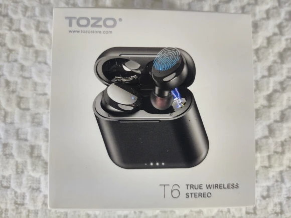 True Wireless Earbuds Bluetooth 5.3 Headphones with Wireless Charging Case — Wireless Earbuds, TOZO