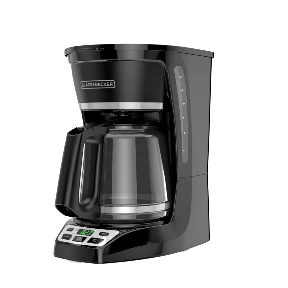 12-Cup Programmable Coffeemaker — Coffee Maker, BLACK+DECKER