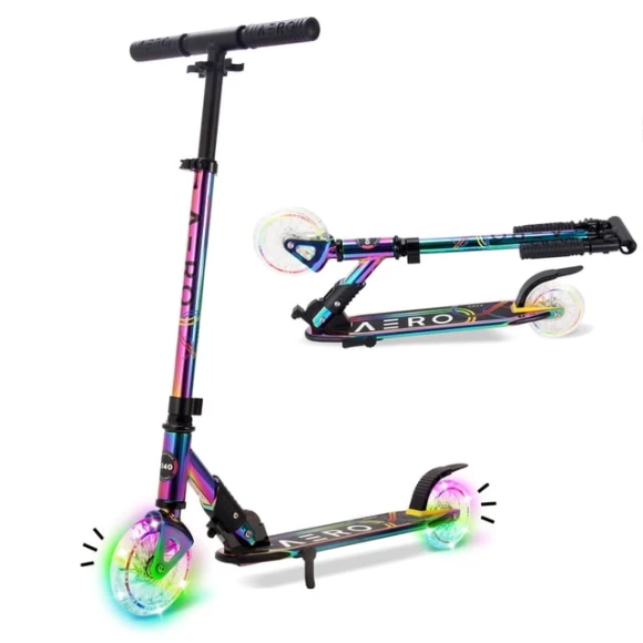 2 Wheel Kick Scooter with Dynamic Lights, AERO MOBILITY