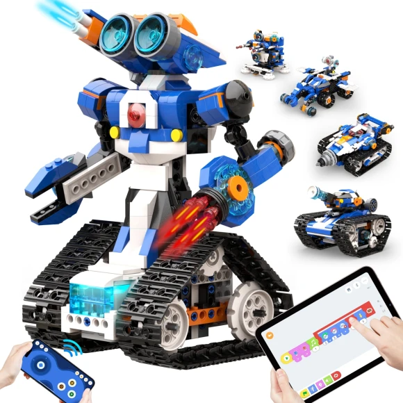 6-in-1 Robot Building Kit — Coding Robot, Apitor